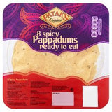 Pataks Spiced Ready To Eat Pappadums 8'S
