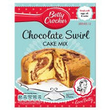 Betty Crocker Chocolate Swirl Cake Mix 500G