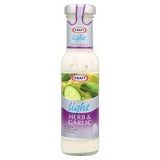 Kraft Light Herb & Garlic Salad Dressing 235Ml