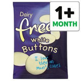 Dairy Free White Chocolate Buttons 25G