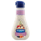 Hellmanns Garlic & Herb Dressing 235Ml