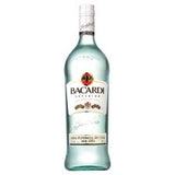 Bacardi White Rum 1 Litre