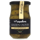 Napolina Green Olives & Herbs 190G