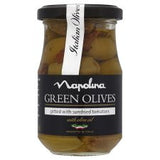 Napolina Green Olives & Sun Dried Tomatoes 190G