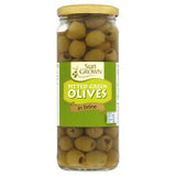 Sun Grown Pitted Green Olives 450G