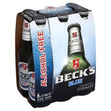Becks Blue Alcohol Free Lager 6X275ml