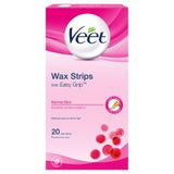 Veet Ready To Use Wax Strips Normal 20'S