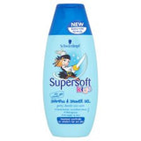 Schw Supersoft Kids Boys Shampoo Shower Gel 250Ml