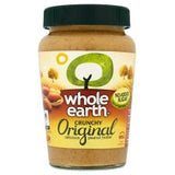 Whole Earth No Added Sugar Crunchy Peanut Butter 454G