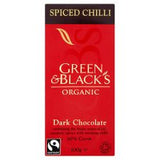 Green & Black's Dark Chocolate With Spice Chilli 100G