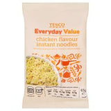 Tesco Everyday Value Chicken Flavour Instant Noodles 65G