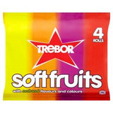 Trebor Softfruits 4 Rolls 179G