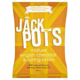 Jack Pots Mature Cheddar & Onion Crisp 150G