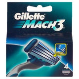 Gillette Mach 3 Blades 4S