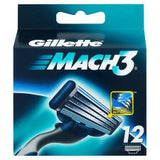 Gillette Mach 3 Blades 12