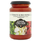 Cook Italian Tomato & Red Pepper Pasta Sauce 340G