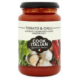 Cook Italian Tomato & Chilli Paste Sauce 340G