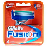 Gillette Fusion Cartridges 4'S