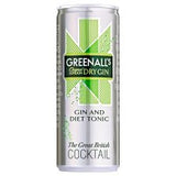 Greenall's Gin & Diet Tonic 250Ml