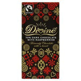 Divine 70% Dark Chocolate & Raspberries 100G