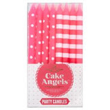 Cake Angels Spots & Stripes Party Candles