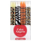 Cake Angels Animal Print Party Candles