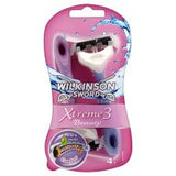 Wilkinson Sword Xtreme 3 Beauty Disposable Razor 4'S