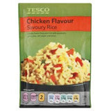 Tesco Savoury Chicken Flavour Rice 120G