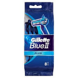 Gillette Blue Ii Disposable Razors Blue Ii Plus 8