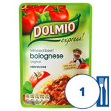 Dolmio Express Bolognese Original Sauce 170G Pouch