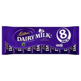 Cadbury Fair Trade Milk Chocolate Snack Size 8 Pack 313G