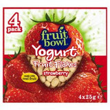 Fruit Bowl Yoghurt Flakes Strawberry 4X25grams