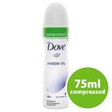 Dove Invisible Dry Antiperspirant Deodorant Cpressed 75Ml