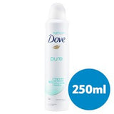 Dove Pure Antiperspirant Deodorant 250Ml