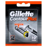 Gillette Contour Plus Cartridges 10'S