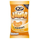 Kp Jumbo Honey Roast Cashew Nuts 90G