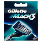 Gillette Mach 3 Cartridges 8'S