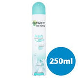 Garnier Minerals Fresh Antiperspirant Deodorant Women 250Ml