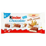 Kinder Chocolate Cereal 4 Pack 94G