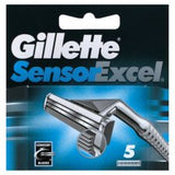 Gillette Sensor Excel Cartridges 5'S