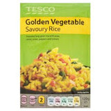 Tesco Savoury Rice Golden Vegetable 120G