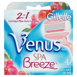 Gillette Venus Breeze Spa Blades 4S