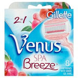 Gillette Venus Breeze Spa Blades 8