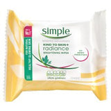 Simple Daily Radiance Cleansing Wipes 25