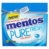 Mentos Gum Pure Fresh Mint Re-Seal 15G
