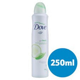Dove Go Fresh Cucumber Antiperspirant Deodorant 250Ml
