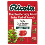 Ricola Cranberry Sugar Free Swiss Herb Drops 45G