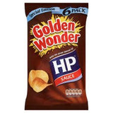 Golden Wonder Heinz Hp Sauce Crisps 6 Pack