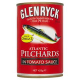 Glenryck Pilchards In Tomato Sauce 425G