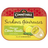 Connetable Sardines In Lemon & Basil 140G
